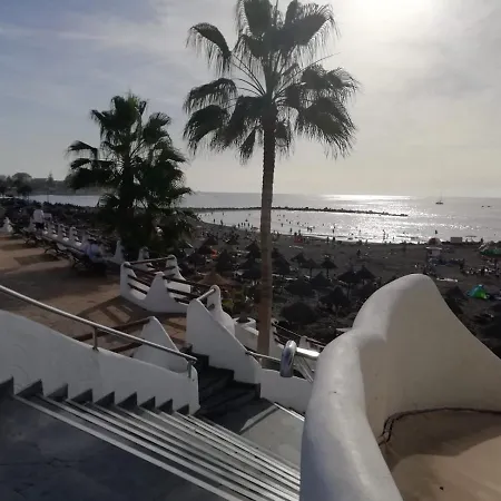 Apartamento Con Jardin Y Piscina Playa de las Américas Exterior foto